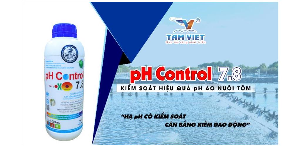 SẢN PHẨM | pH CONTROL 7.8 - KIỂM SOÁT HIỆU QUẢ MÔI TRƯỜNG AO NUÔI