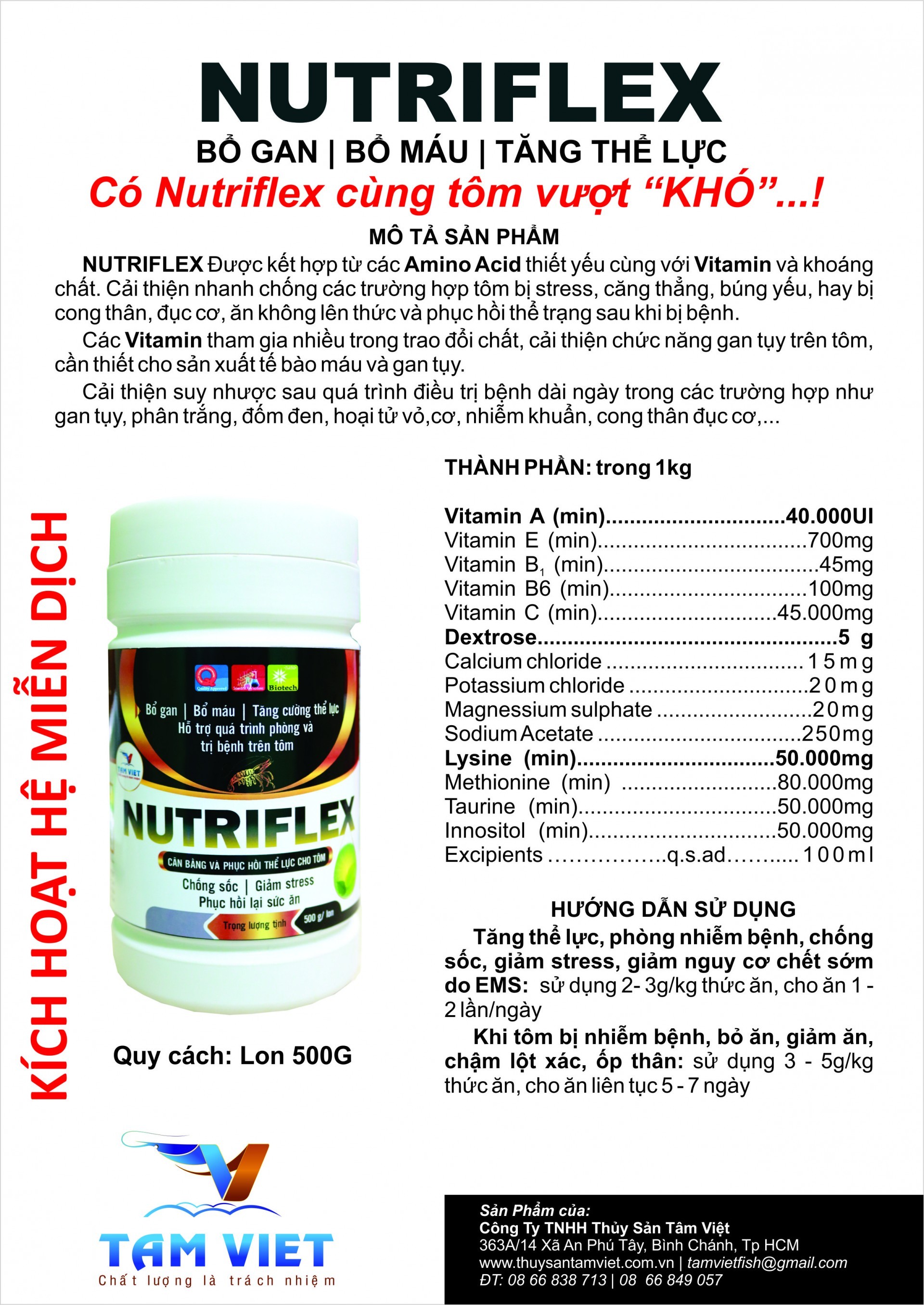 NUTRIFLEX - BỔ GAN | BỔ MÁU | TĂNG THỂ LỰC